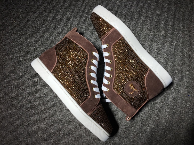 Christian Louboutin High Top Flats Men Sneakers
