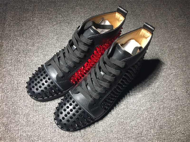 Christian Louboutin High Top Flats Men Sneakers