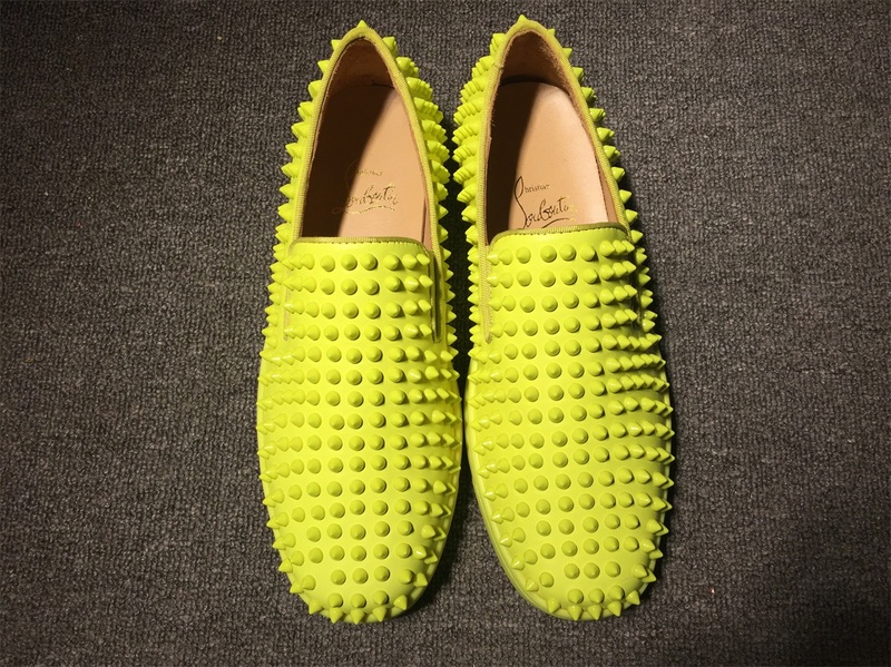 Louboutin For Man Sneakers Christian Louboutin Flat Boat Shoes