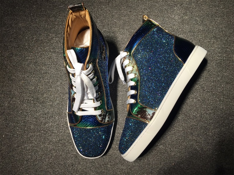 Christian Louboutin High Top Flats Men Sneakers