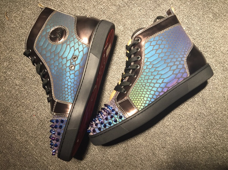 Christian Louboutin High Top Flats Men Sneakers