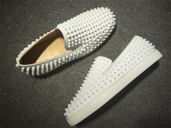 Louboutin For Man Sneakers Christian Louboutin Flat Boat Shoes