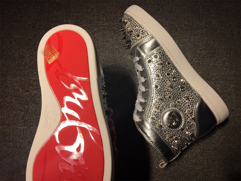 Christian Louboutin High Top Flats Men Sneakers