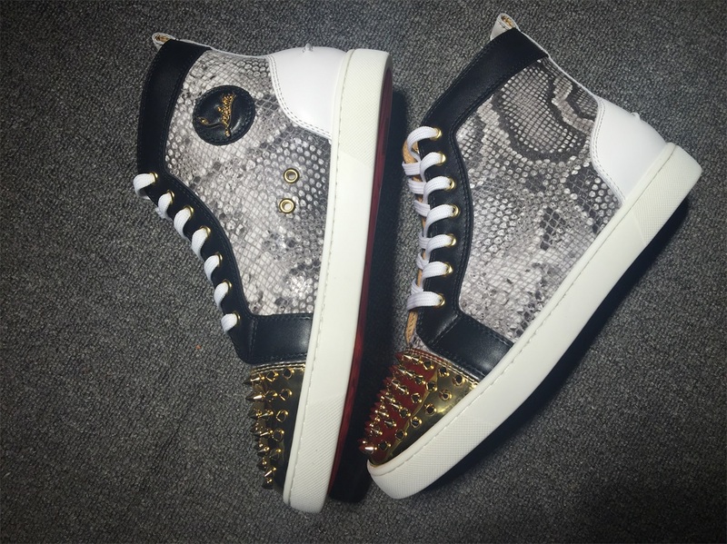 Christian Louboutin High Top Flats Men Sneakers