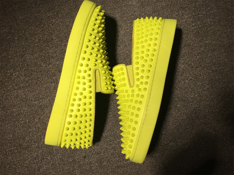 Louboutin For Man Sneakers Christian Louboutin Flat Boat Shoes