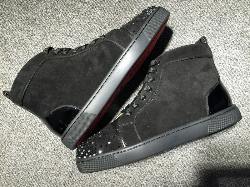 Christian Louboutin High Top Flats Men Sneakers