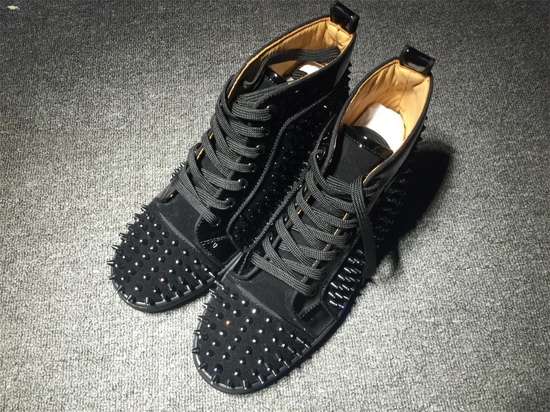 Christian Louboutin High Top Flats Men Sneakers