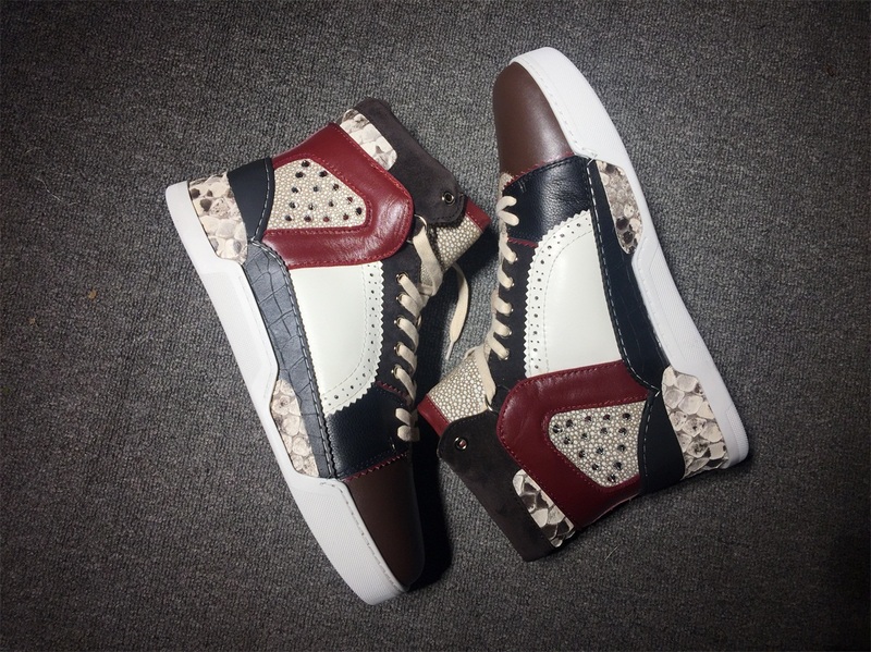 Christian Louboutin High Top Flats Men Sneakers