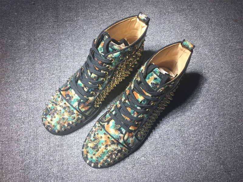 Christian Louboutin High Top Flats Men Sneakers