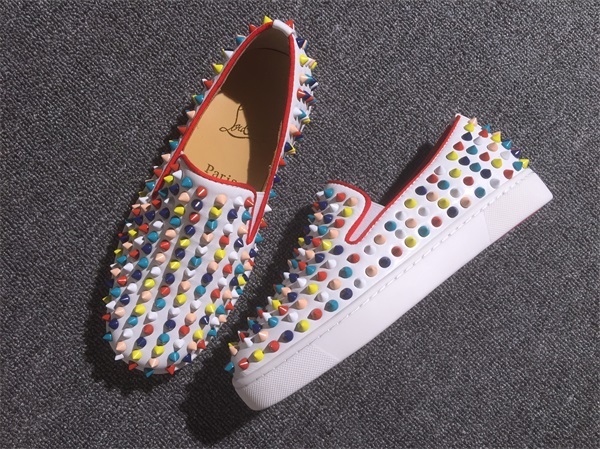 Louboutin For Man Sneakers Christian Louboutin Flat Boat Shoes
