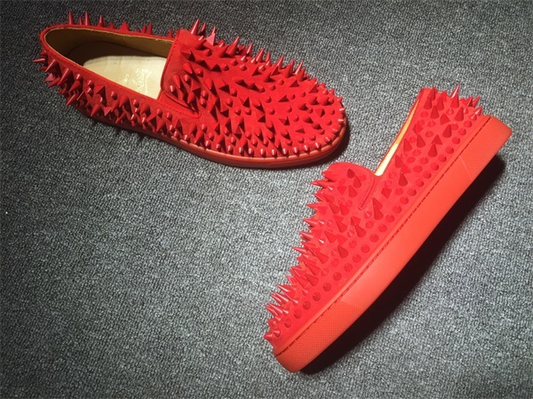 Louboutin For Man Sneakers Christian Louboutin Flat Boat Shoes