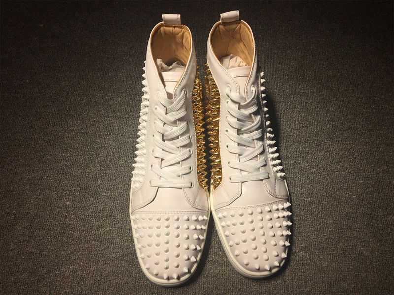 Christian Louboutin High Top Flats Men Sneakers