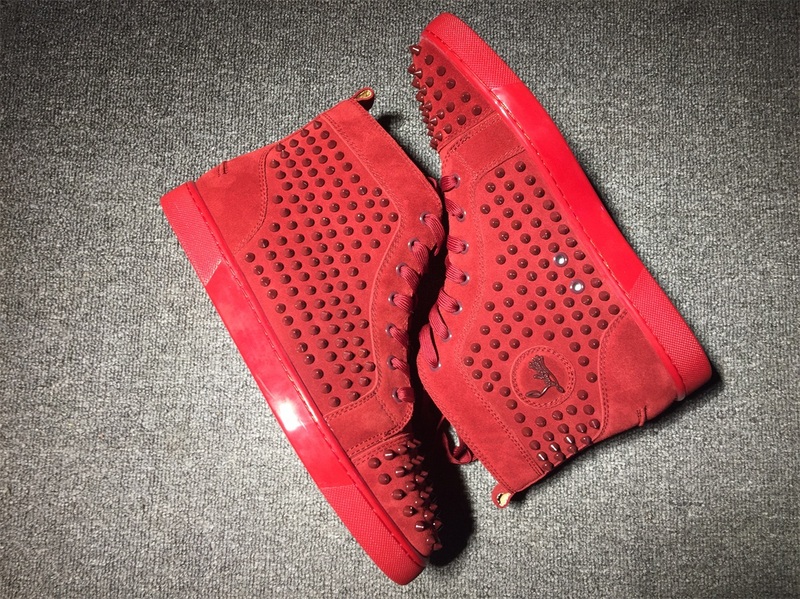 Christian Louboutin High Top Flats Men Sneakers