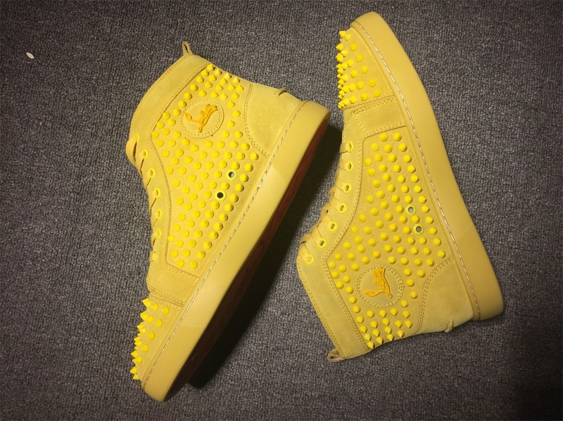 Christian Louboutin High Top Flats Men Sneakers