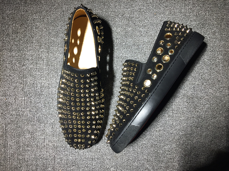 Louboutin For Man Sneakers Christian Louboutin Flat Boat Shoes