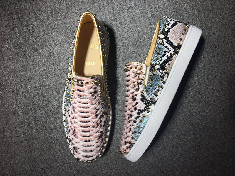 Louboutin For Man Sneakers Christian Louboutin Flat Boat Shoes