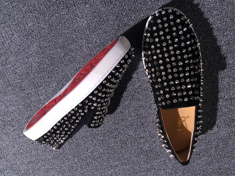 Louboutin For Man Sneakers Christian Louboutin Flat Boat Shoes