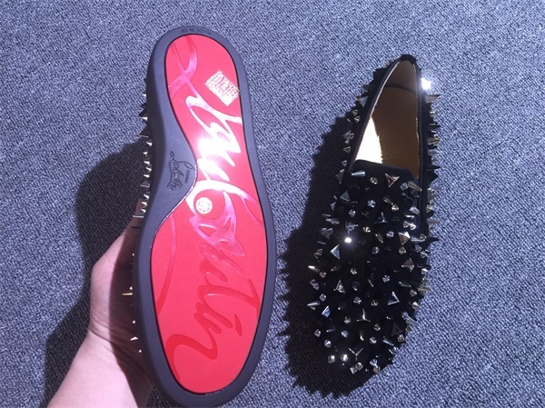 Louboutin For Man Sneakers Christian Louboutin Flat Boat Shoes