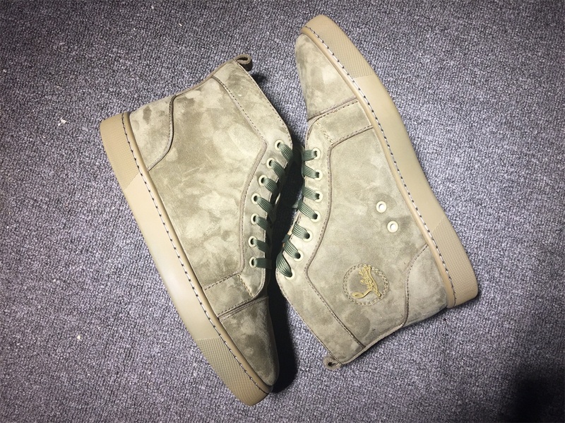 Christian Louboutin High Top Flats Men Sneakers