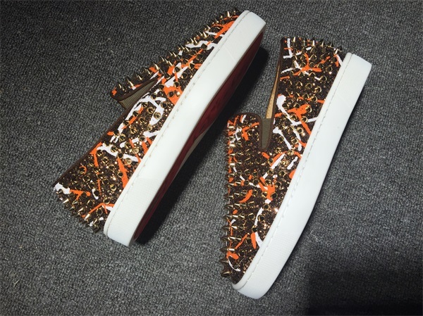 Louboutin For Man Sneakers Christian Louboutin Flat Boat Shoes