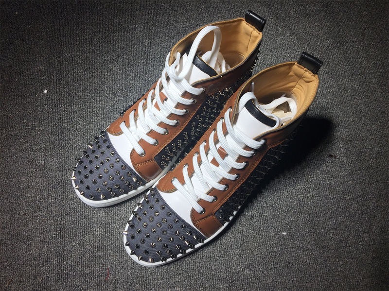 Christian Louboutin High Top Flats Men Sneakers
