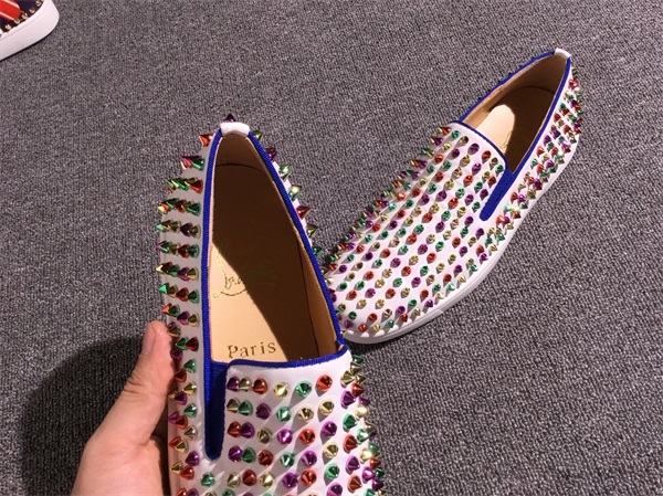 Louboutin For Man Sneakers Christian Louboutin Flat Boat Shoes