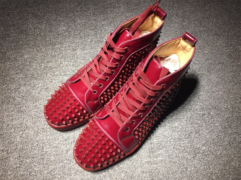 Christian Louboutin High Top Flats Men Sneakers