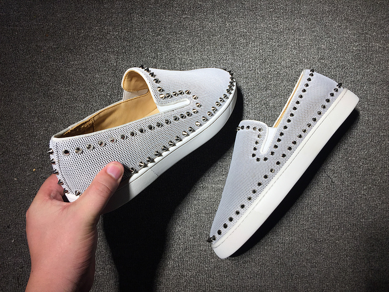 Louboutin For Man Sneakers Christian Louboutin Flat Boat Shoes