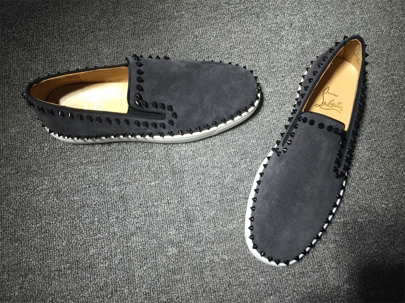 Louboutin For Man Sneakers Christian Louboutin Flat Boat Shoes