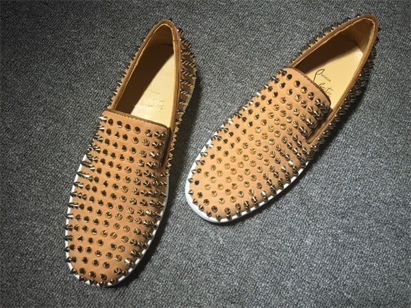 Louboutin For Man Sneakers Christian Louboutin Flat Boat Shoes