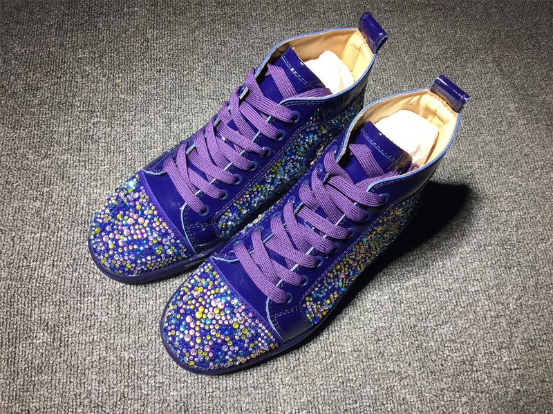Christian Louboutin High Top Flats Men Sneakers