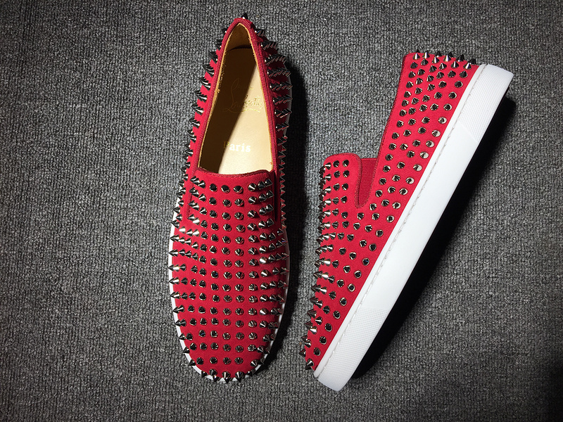 Louboutin For Man Sneakers Christian Louboutin Flat Boat Shoes
