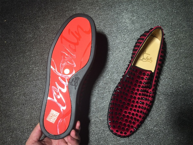 Louboutin For Man Sneakers Christian Louboutin Flat Boat Shoes