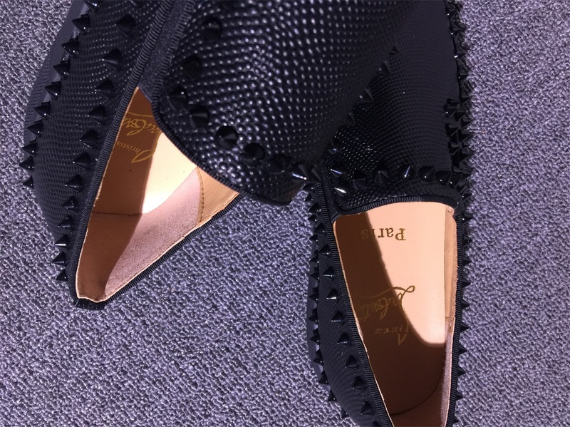 Louboutin For Man Sneakers Christian Louboutin Flat Boat Shoes