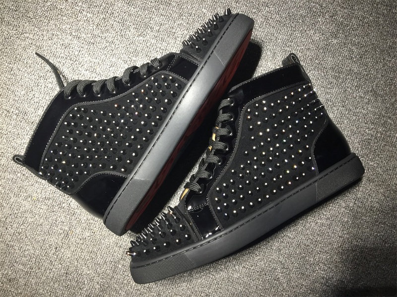 Christian Louboutin High Top Flats Men Sneakers