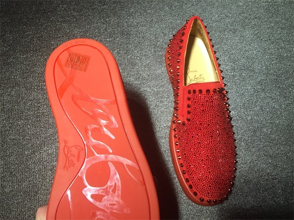 Louboutin For Man Sneakers Christian Louboutin Flat Boat Shoes