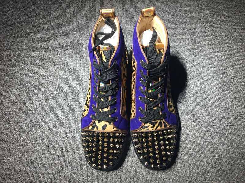Christian Louboutin High Top Flats Men Sneakers