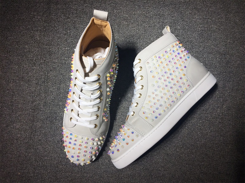 Christian Louboutin High Top Flats Men Sneakers