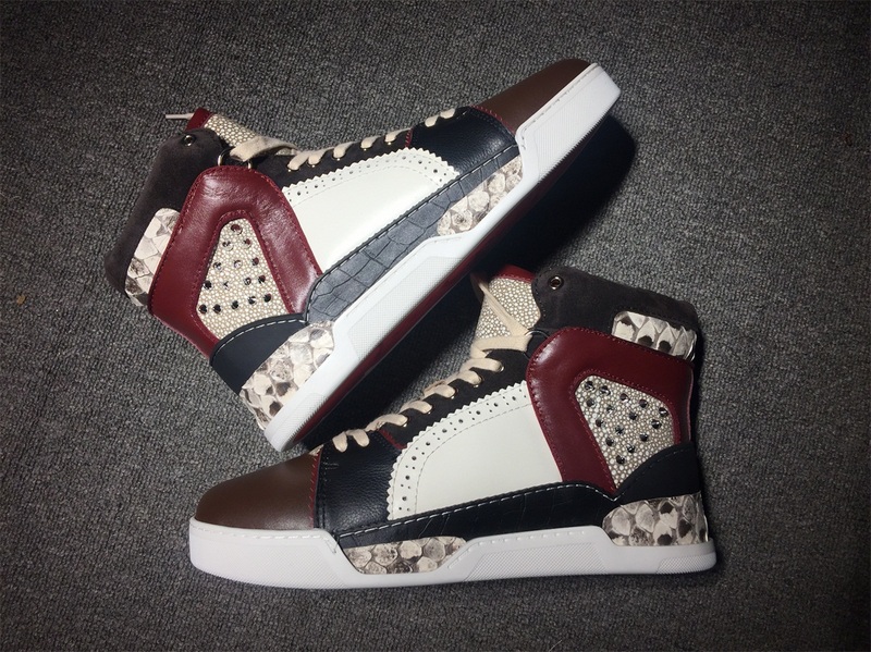 Christian Louboutin High Top Flats Men Sneakers