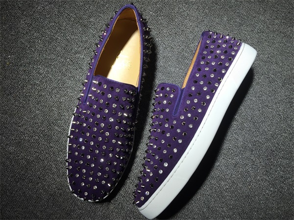 Louboutin For Man Sneakers Christian Louboutin Flat Boat Shoes