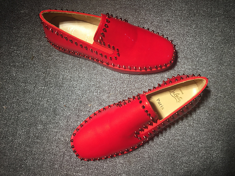 Louboutin For Man Sneakers Christian Louboutin Flat Boat Shoes