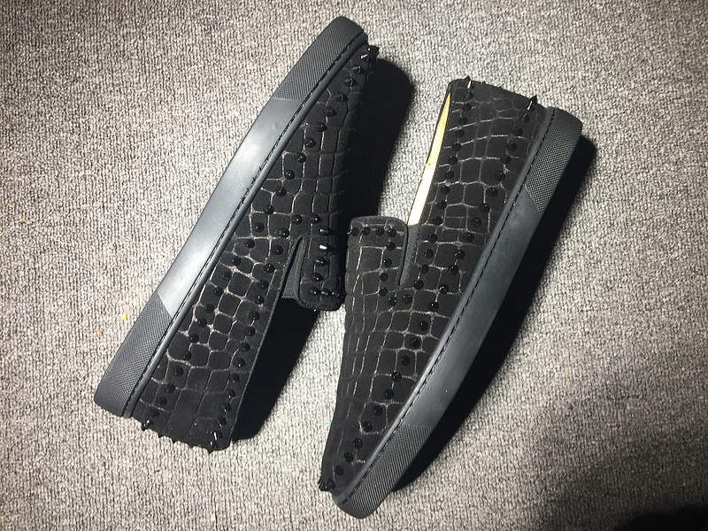 Louboutin For Man Sneakers Christian Louboutin Flat Boat Shoes