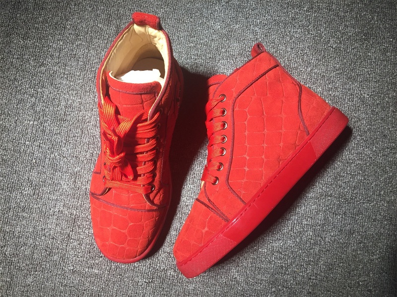 Christian Louboutin High Top Flats Men Sneakers