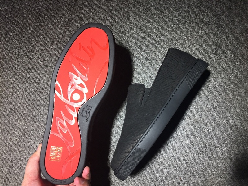 Louboutin For Man Sneakers Christian Louboutin Flat Boat Shoes