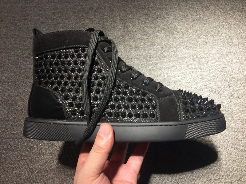 Christian Louboutin High Top Flats Men Sneakers