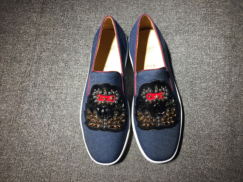 Louboutin For Man Sneakers Christian Louboutin Flat Boat Shoes