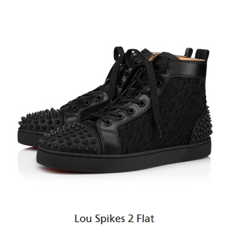 christian louboutin Lou Spikes 2 Flat shoes