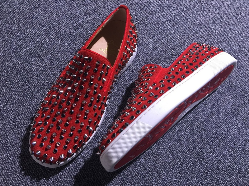 Louboutin For Man Sneakers Christian Louboutin Flat Boat Shoes