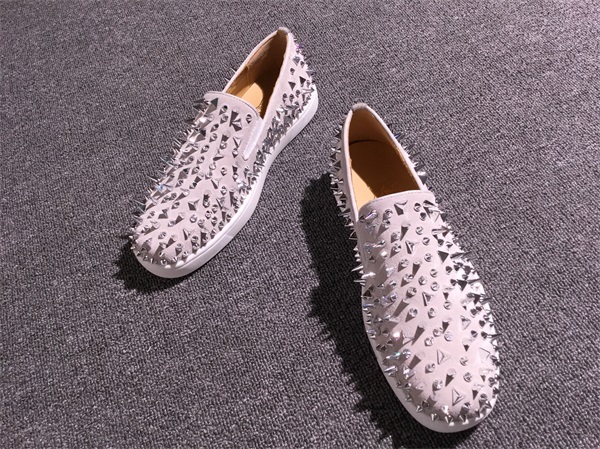 Louboutin For Man Sneakers Christian Louboutin Flat Boat Shoes