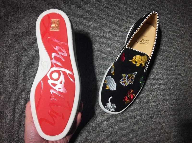 Louboutin For Man Sneakers Christian Louboutin Flat Boat Shoes